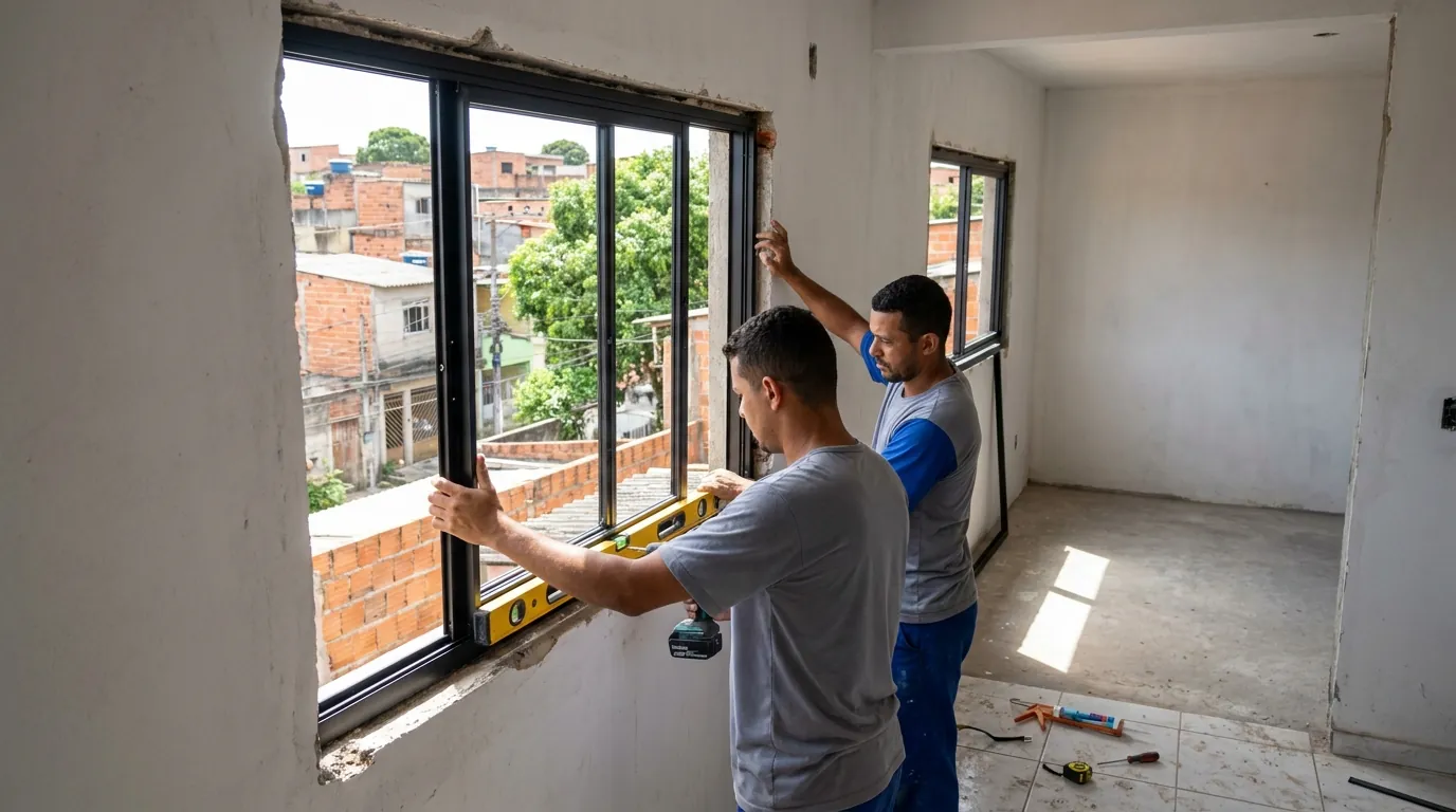 Produção de Portas e Janelas em Mogi das Cruzes‑SP