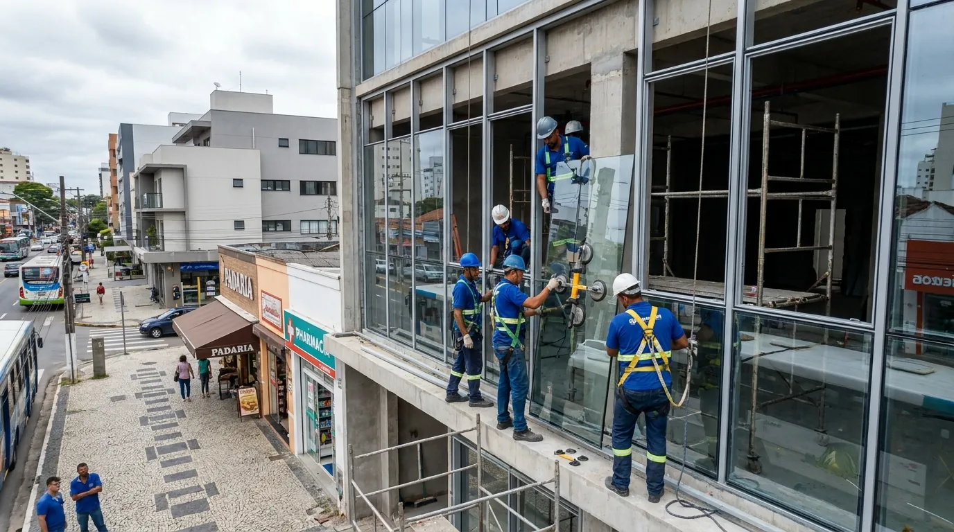 Troca Técnica de Vidros em Mogi das Cruzes‑SP